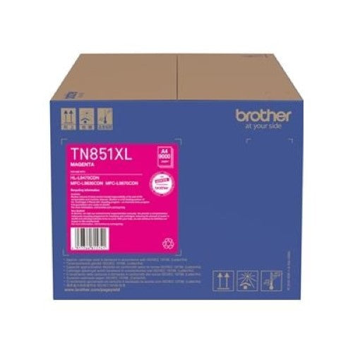 Brother TN851XLM XL Magenta Toner Cartridge (TN851XLM)