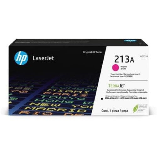 HP 213A Magenta Original LaserJet Toner Cartridge (W2133A)