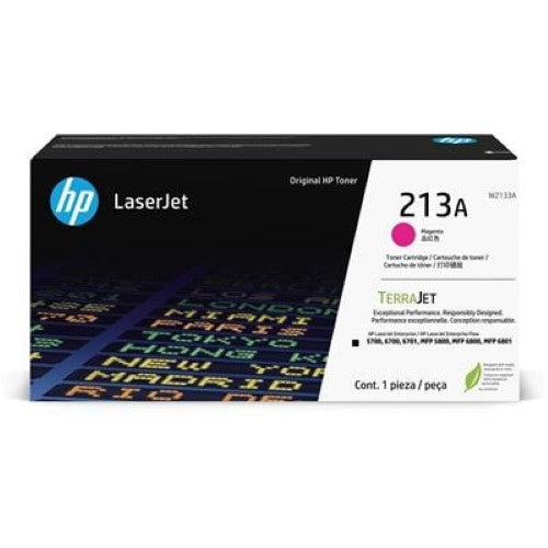 HP 213A Magenta Original LaserJet Toner Cartridge (W2133A)