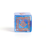 Sirius Dice - D&D Adventure Dice - Wizard - Blue