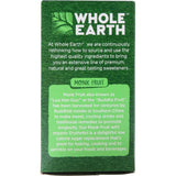 Whole Earth Monk Fruit Sweetener Sticks in single-serving packs, perfect for low-sugar lifestyles and guilt-free sweetness.