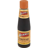 Ayam Teriyaki Sauce bottle, featuring rich flavors of soy sauce, ginger, and garlic for authentic Asian cooking.