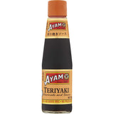 Ayam Teriyaki Sauce bottle showcasing rich soy, ginger, and garlic flavors for authentic Asian cooking.