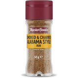 Masterfoods BBQ Rub Smoked Charred Alabama Style: Sweet and tangy blend with garlic and paprika for grilling meats and veggies.