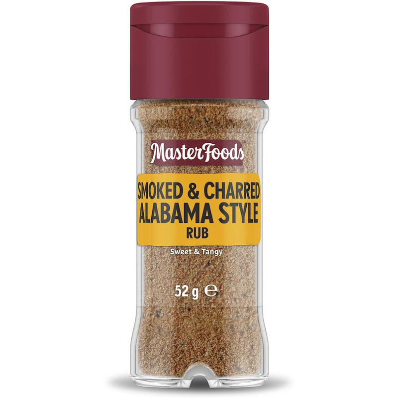 Masterfoods Bbq Rub Smoked Charred Alabama Style