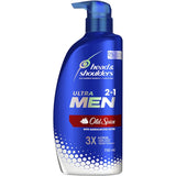 Head & Shoulders Ultra Men 2 In 1 Shampoo & Conditioner combines dandruff control with Old Spice fragrance for fresh, clean hair.