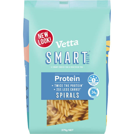 Vetta Smart Pasta Protein Spirals: nutritious, high-protein, gluten-free pasta for guilt-free meals in minutes.