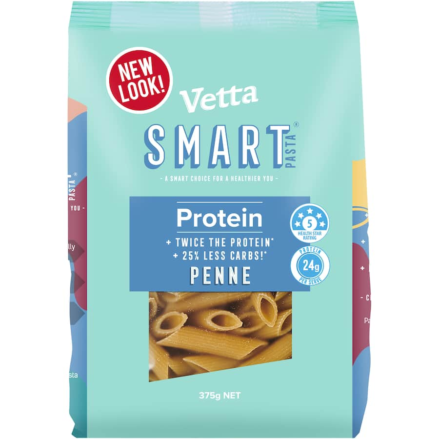 Vetta Smart Pasta Protein Penne: nutritious, high-protein pasta for health-conscious dining and delicious meals.