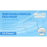 Health Warrior Face Masks: breathable, adjustable, reusable masks for protection against pollutants and allergens.