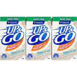 Up&go Liquid Breakfast Dairy Free Vanilla Ice, a nutritious vegan meal replacement packed with protein and essential vitamins.