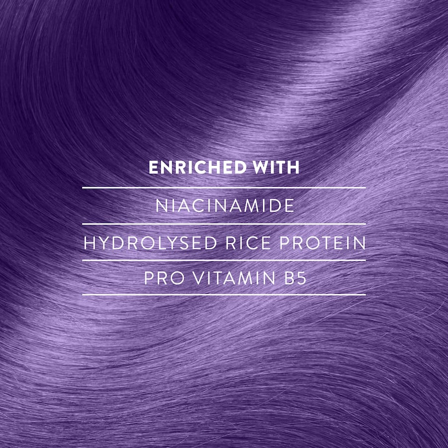 Revitalizing shampoo for fine hair, enriched with Niacinamide and Hydrolysed Rice Protein for volume and shine.