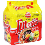 Ottogi Jin Ramen Instant Noodles Spicy Multi Pack