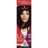 Vibrant Rich Burgundy hair dye from Schwarzkopf for bold, long-lasting color and a nourishing, salon-quality finish.