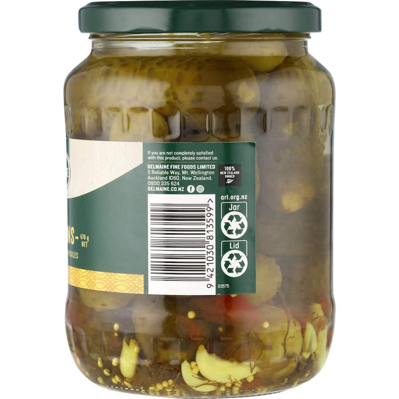 Delmaine Dill Gherkins Kosher