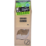 Mrs Rogers Eco Organic Cumin Ground adds earthy warmth to dishes, perfect for curries, stews, and Mexican cuisine.