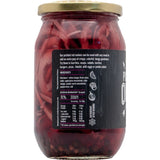 Vibrant Aldersons Pickled Onions in sweet and sour flavor, perfect for enhancing any meal with a crispy, tangy twist.