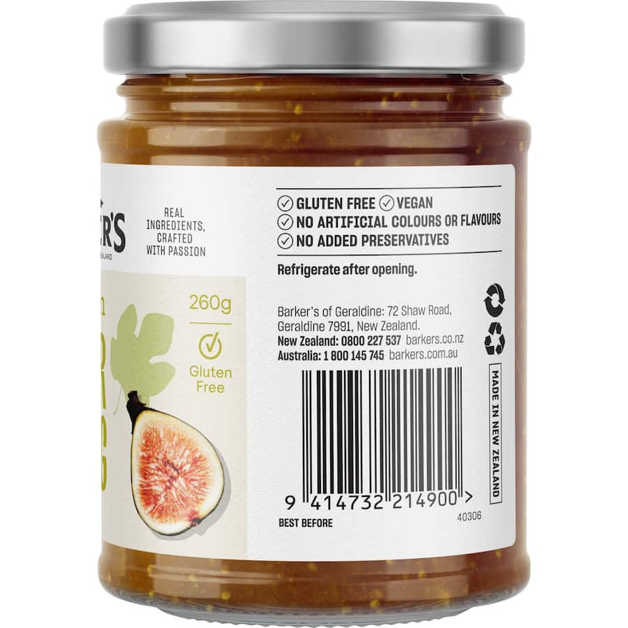 Barkers Relish Pear & Fig