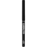 Rimmel Scandaleyes Eye Definer in Black, a smooth, high-impact eyeliner for bold, defined eyes and long-lasting wear.