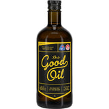 Extra virgin rapeseed oil from New Zealand, cold-pressed for flavor, high smoke point, and rich in vitamin E.