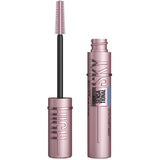 Maybelline waterproof mascara in Very Black offers sky-high volume and length with a flexible brush for stunning lashes.