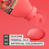 Garnier Fructis Watermelon Shampoo for fine hair, 350ml, hydrates, plumps hair 4X, vegan, silicone-free, cruelty-free.