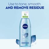 NIVEA Refreshing Toner with Lotus Flower and Vitamin E, purifying and hydrating for normal and combination skin.