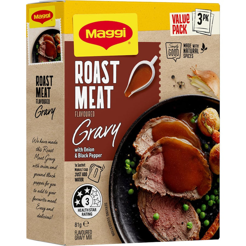 Maggi Instant Gravy Mix Roast Meat 27g