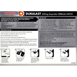 Nurofen Duralast Ibuprofen Patch, 200mg, offering 24-hour targeted relief from muscular pain and inflammation.