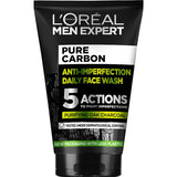 Loreal Men Expert Facial Wash Pure Carbon Anti-imperfection