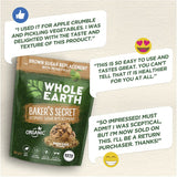 Whole Earth Brown Sugar Replacement: a healthy, low-calorie sweetener for baking, beverages, and sauces with a rich molasses-like taste.