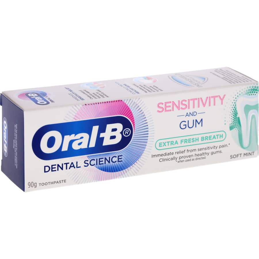 Oral B Toothpaste Sensitivity & Gum Extra Fresh Soft Mint 90g