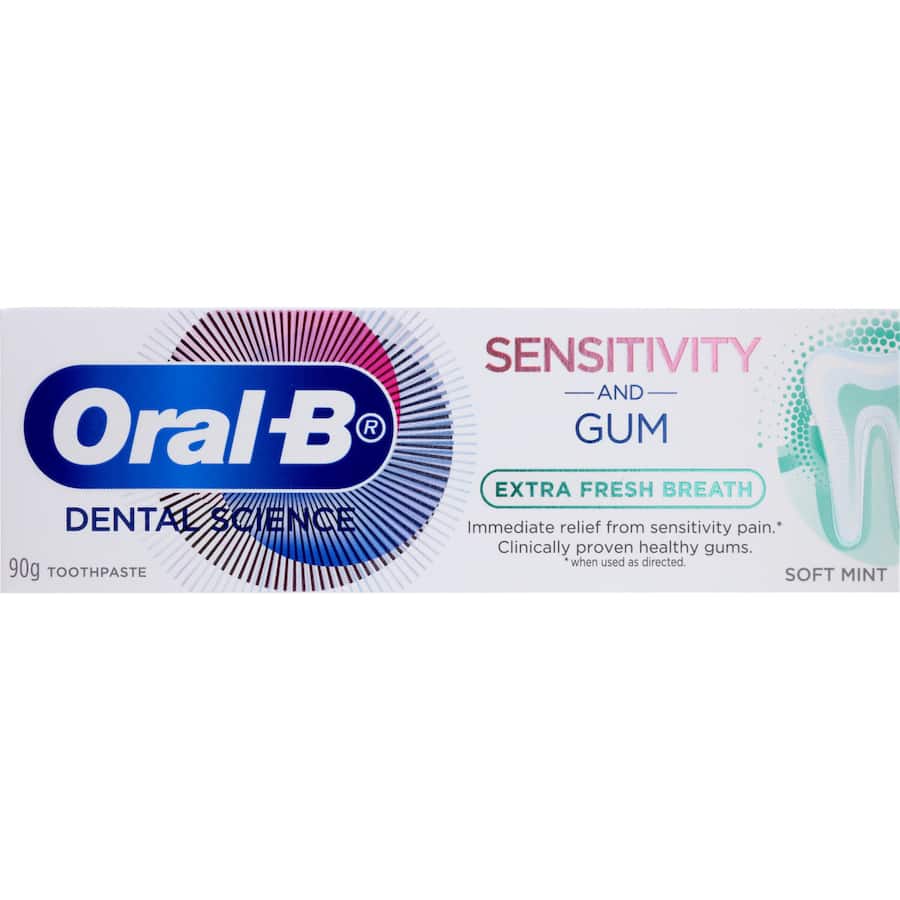 Oral B Toothpaste Sensitivity & Gum Extra Fresh Soft Mint 90g