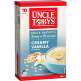 Uncle Tobys Oats Quick Creamy Vanilla