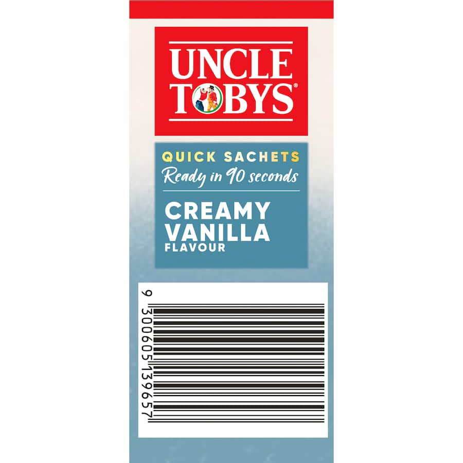 Uncle Tobys Oats Quick Creamy Vanilla