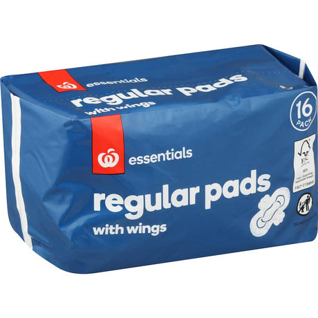 Ultra-absorbent feminine pads with wings for comfortable, secure protection during light to moderate flow days.