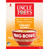 Uncle Tobys Big Bowl Oats Quick Honey