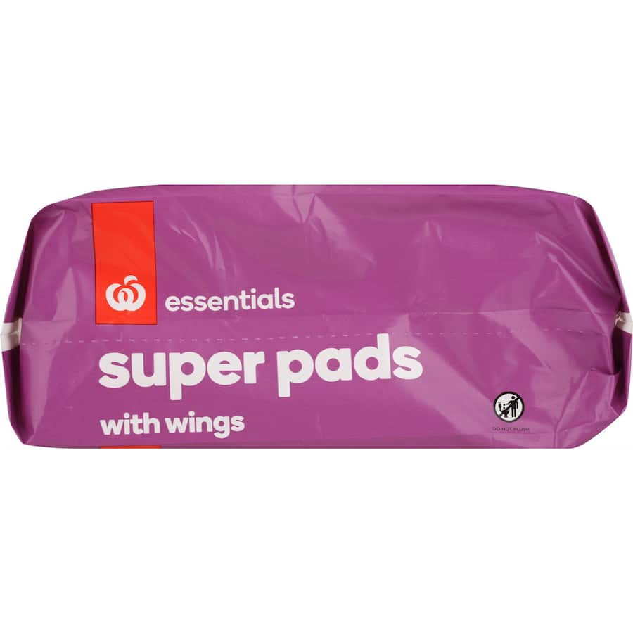 Super absorbent menstrual pads with wings for maximum coverage, comfort, and leak protection during your cycle.