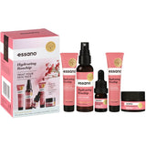 Essano Treat Your Skin Pack featuring hydrating rosehip oil for deep nourishment and a radiant complexion.