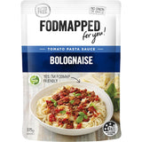 Fodmapped Pasta Sauce Tomato Bolognaise Gluten Free
