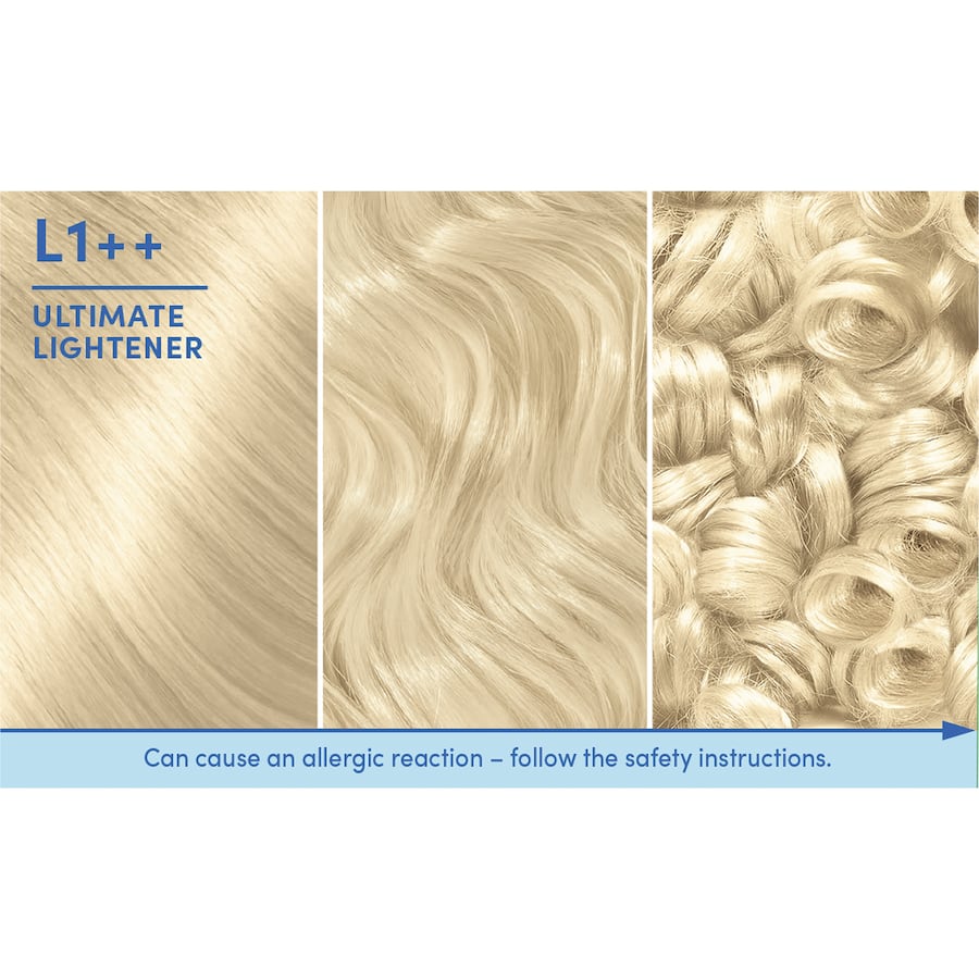 Nordic Blonde Hair Colour L1++ Ultimate Lightener for achieving bright, icy blonde shades with nourishing, professional results.