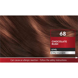 Schwarzkopf Brilliance Hair Colour 68 in chocolate hue, offering rich color, shine, and lasting coverage for vibrant results.