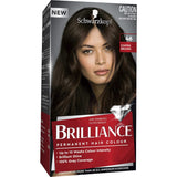 Schwarzkopf Brilliance Hair Colour 46 Coffee Brown, offering rich, vibrant colour, perfect grey coverage, and lasting shine.