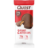 Delicious Quest Peanut Butter Cups with rich peanut butter and chocolate, perfect for low-carb, protein-packed snacking.