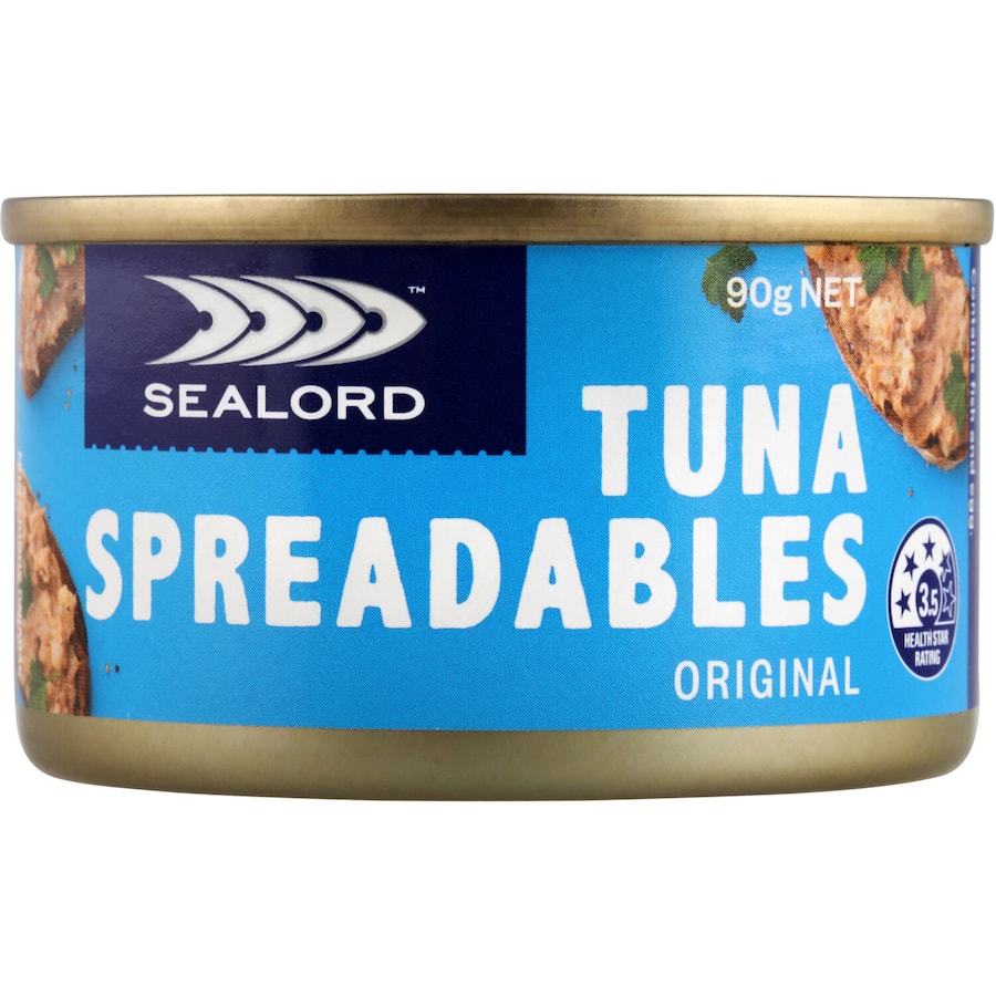 Sealord Spreadables Tuna Spread Original, a creamy, flavorful tuna spread ideal for sandwiches, toast, and crackers.