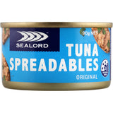Sealord Spreadables Tuna Spread Original, a creamy, flavorful tuna spread ideal for sandwiches, toast, and crackers.