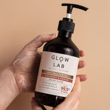 Antibacterial hand wash infused with coconut and cedarwood scents, protects against 99.9% of germs while hydrating skin.