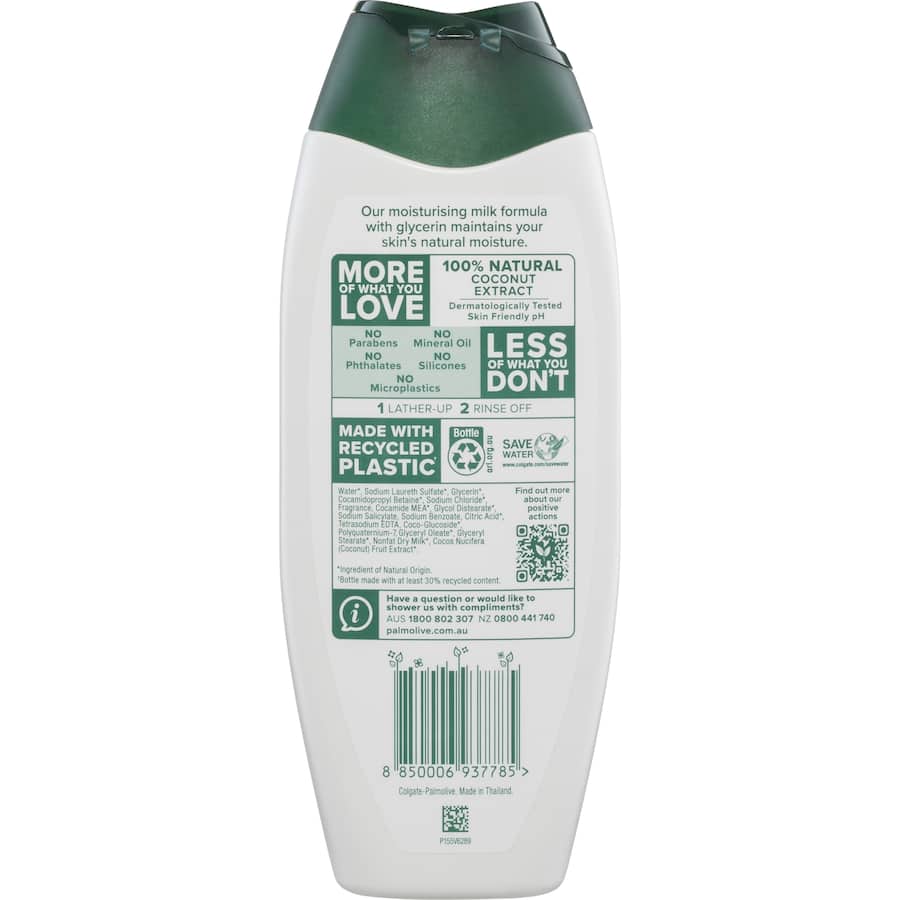Palmolive Naturals Body Wash Coconut Moisturising Milk 500mL