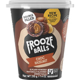 Frooze Balls Choc Hazelnut 210g, vegan snack balls with chocolate, hazelnuts, and coconut for guilt-free indulgence.