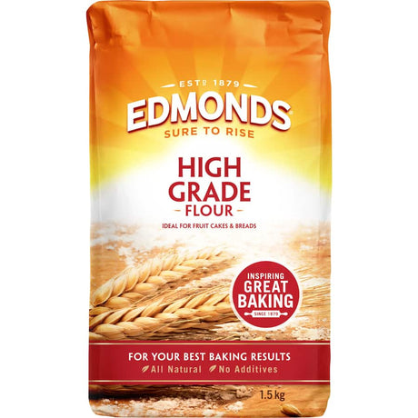 Edmonds High Grade Flour, a premium all-purpose flour for light, airy baking, perfect for breads, pastries, and cakes.