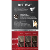 Schwarzkopf Brilliance Hair Colour 51 in Chocolate Mystery, offering rich color, shine, and perfect grey coverage in a convenient tube.